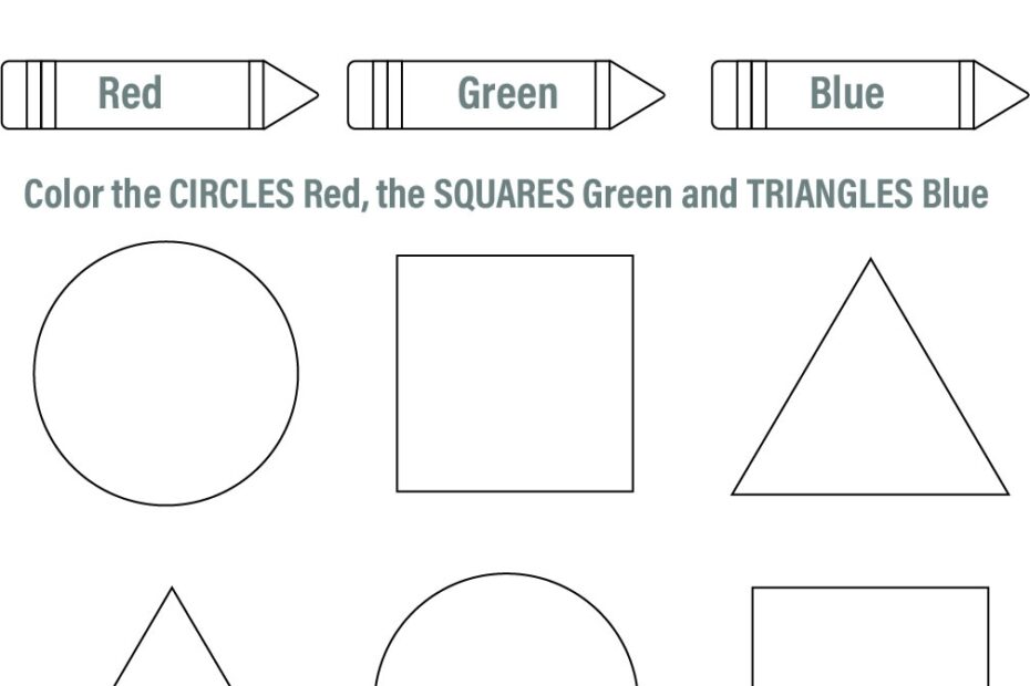 10 Best Free Printable Preschool Worksheets Colors Printablee