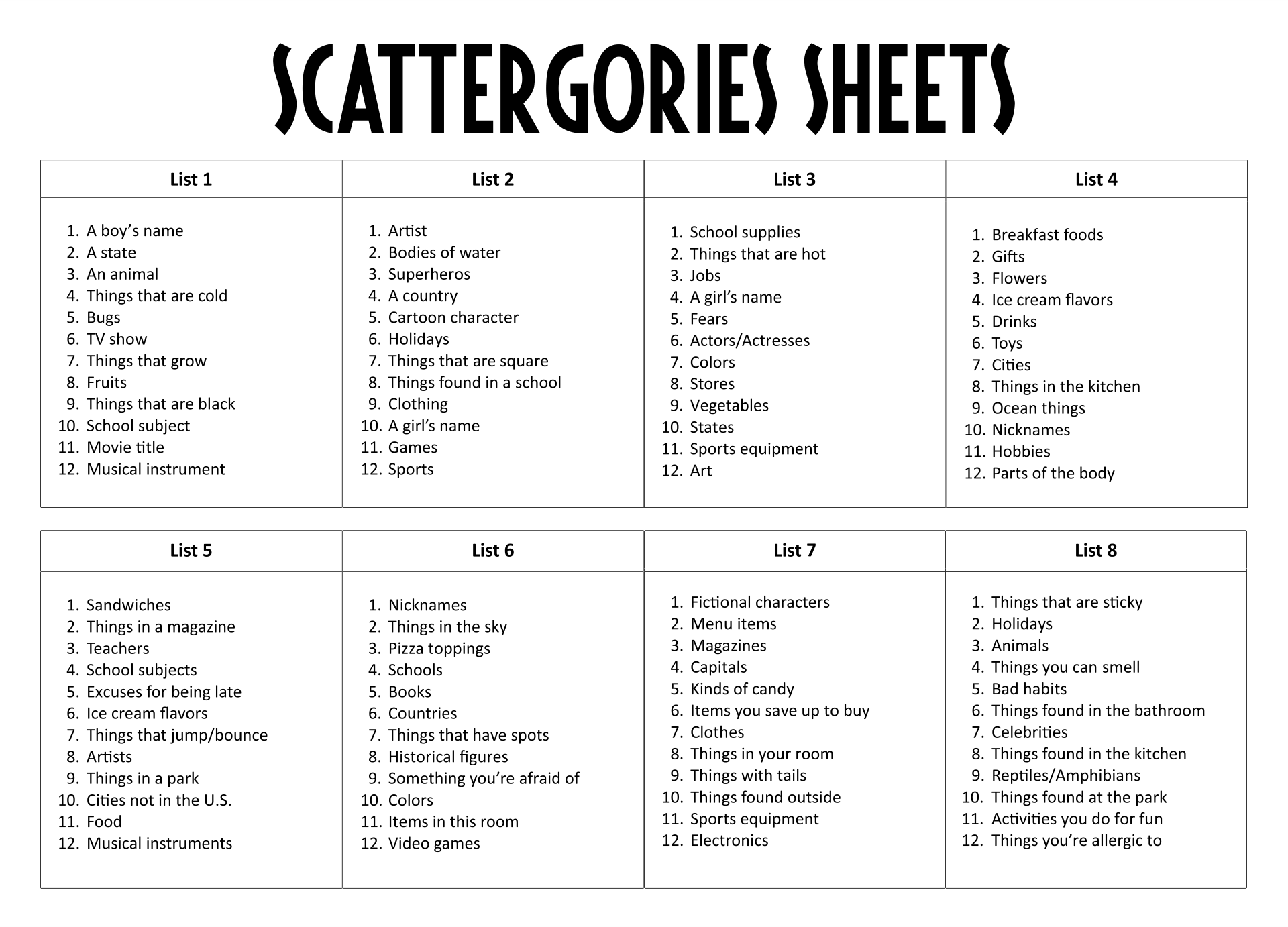 10 Best Large Printable Yahtzee Score Sheets Printablee