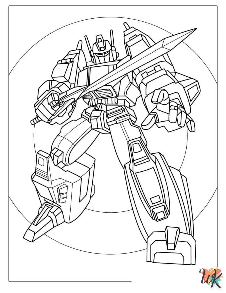 25 Transformers Coloring Pages For Kids Free Printable Sheets