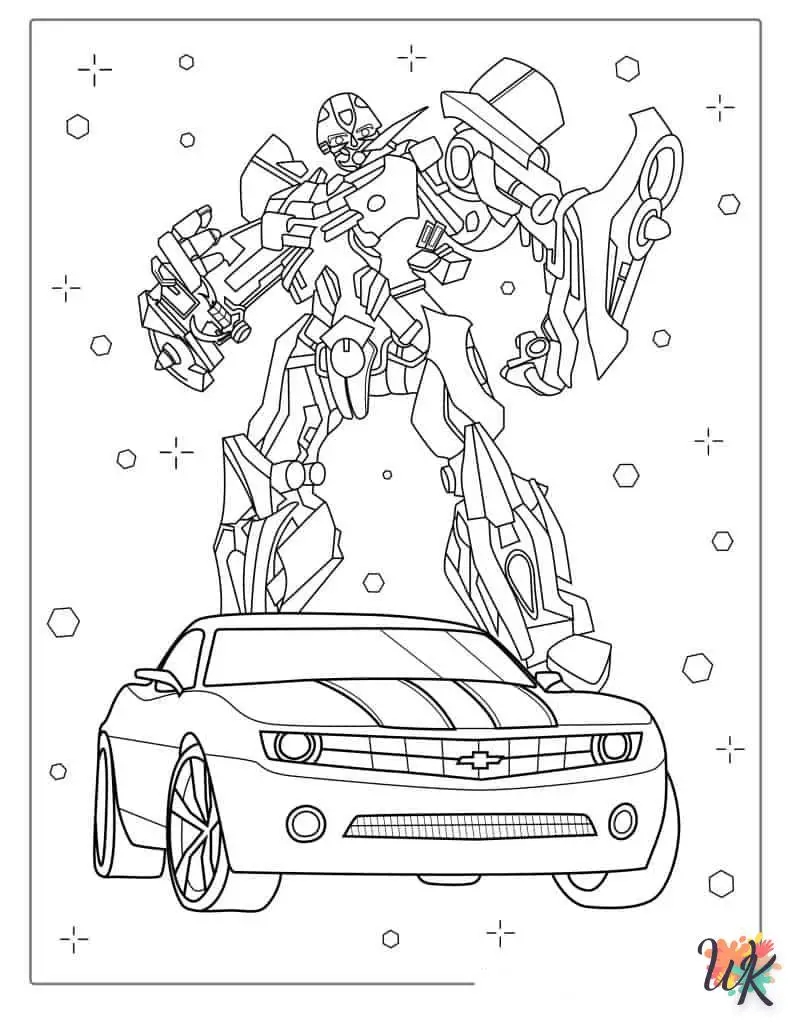 25 Transformers Coloring Pages For Kids Free Printable Sheets