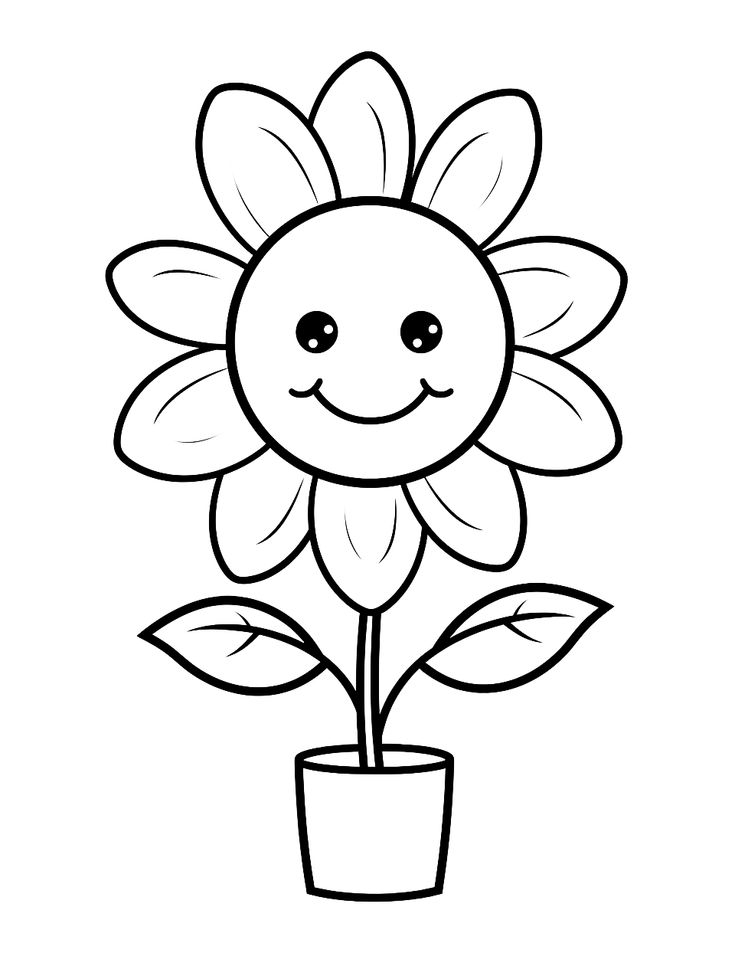 75 Flower Coloring Pages Free Printable Sheets Printable Flower 
