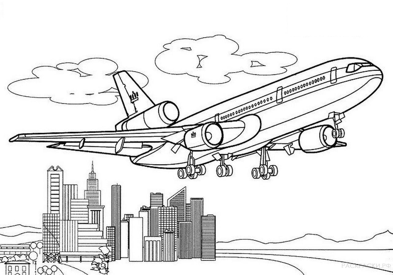 Airplane Images To Coloring Pages Free Printable Infoupdate