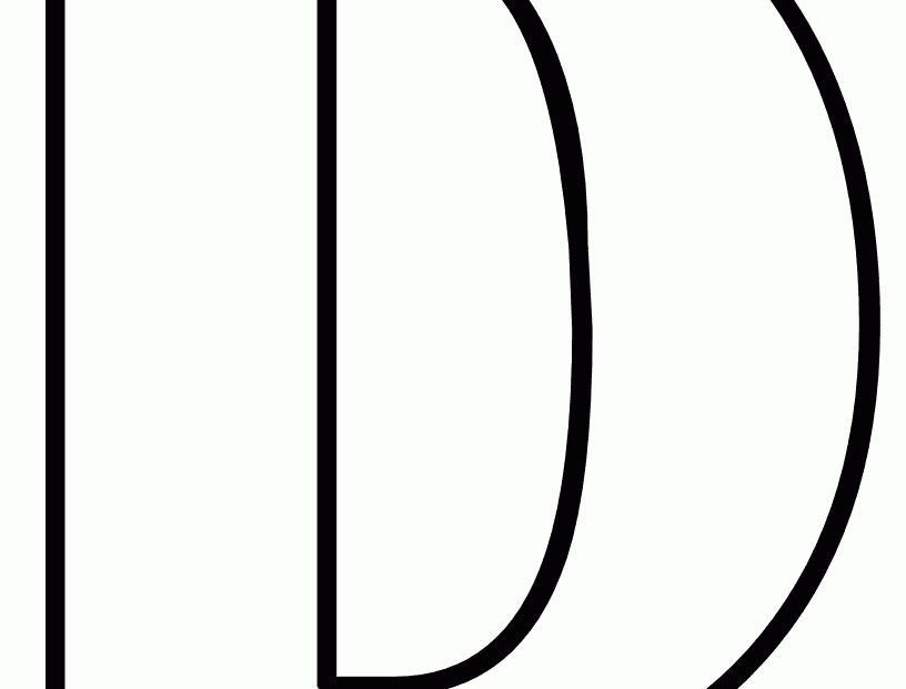 Alphabet Coloring Pages 6 Coloringkids