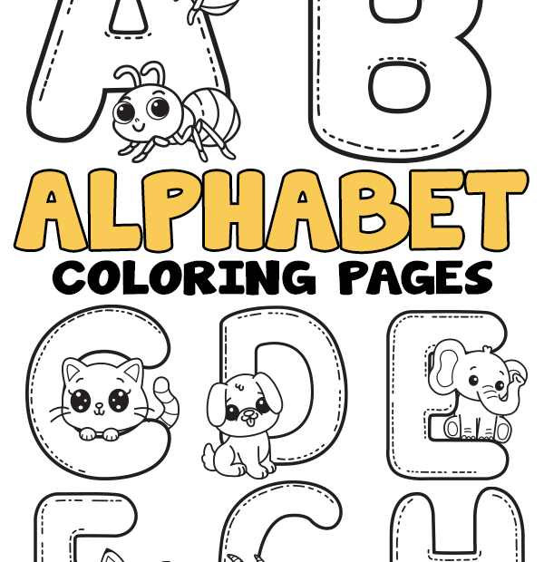 Alphabet Coloring Sheets Free Printable Pdf Free Coloring Sheet