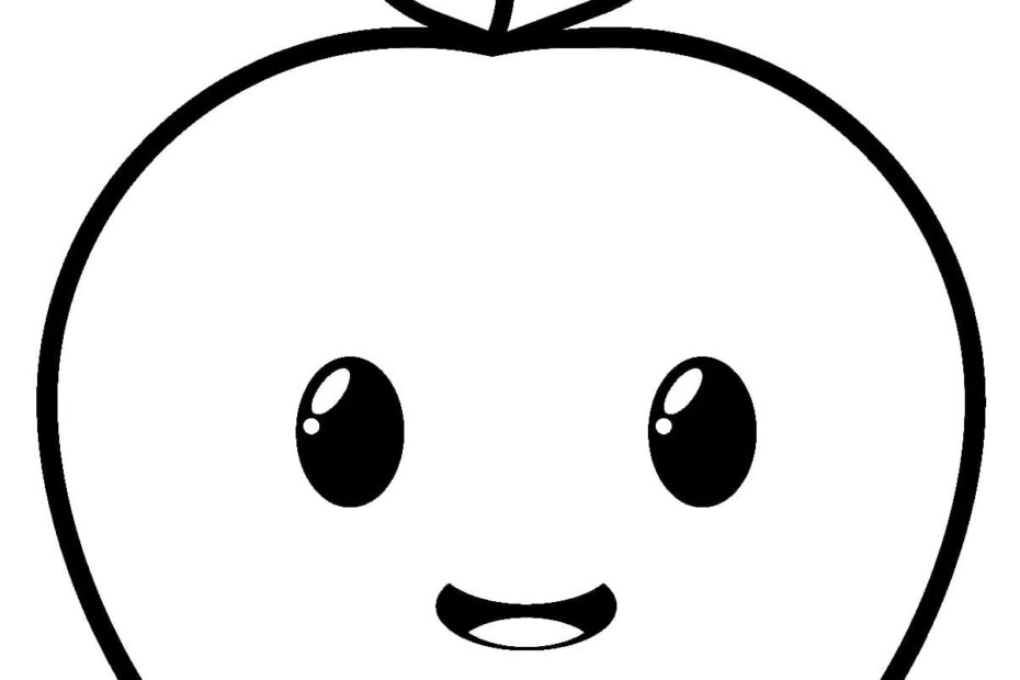 Apple Coloring Page Printable Free Free Coloring Sheet Printables For