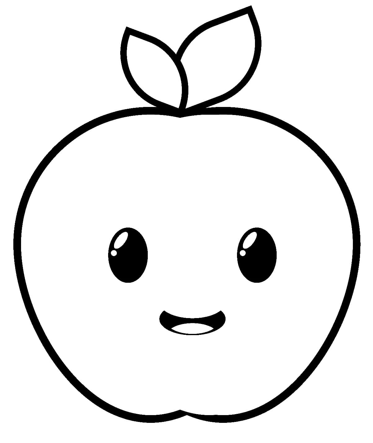 Apple Coloring Page Printable Free Free Coloring Sheet Printables For 