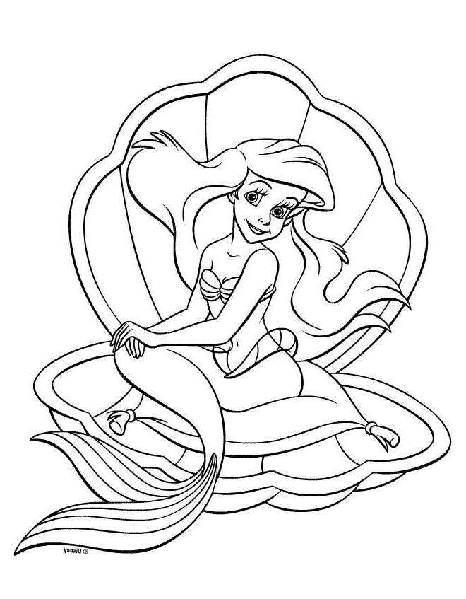 Ariel Coloring Pages Disney Coloring Home Ariel Coloring Pages Disney Coloring Home