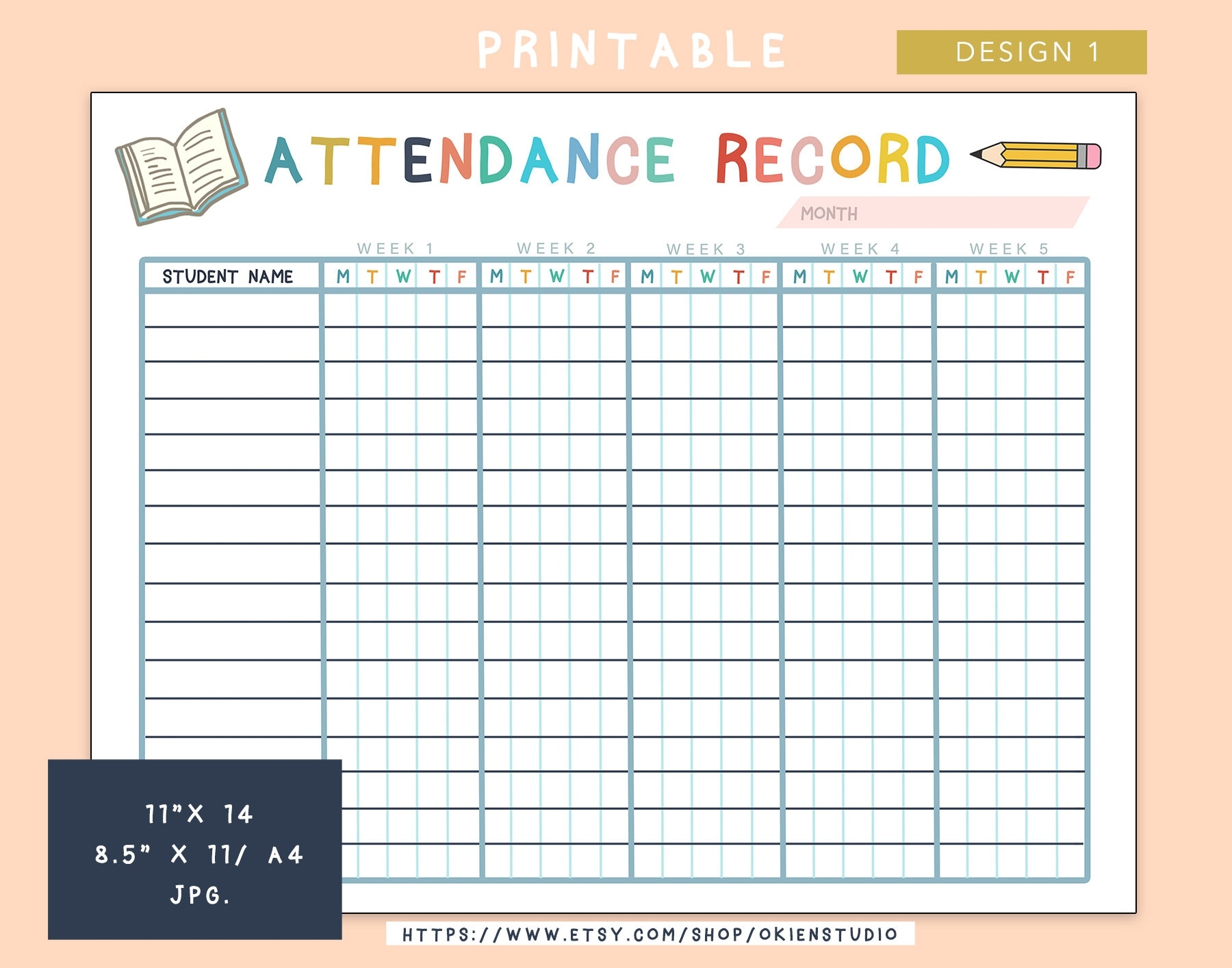 Attendance Sheets Printable Printable Free Templates