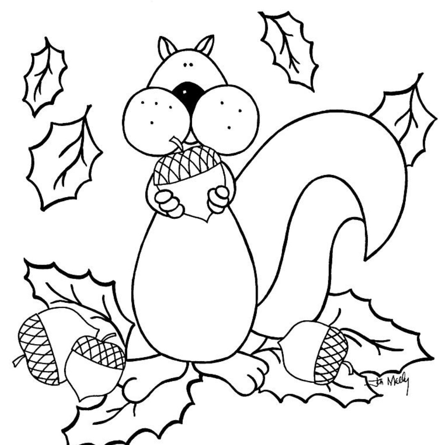 Autumn Coloring Pages To Download And Print For Free