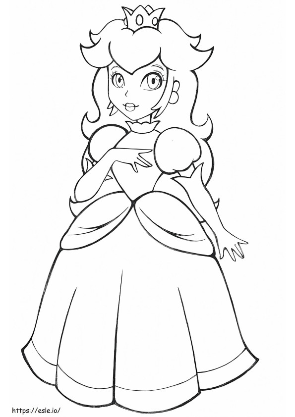 Baby Mario Coloring Page