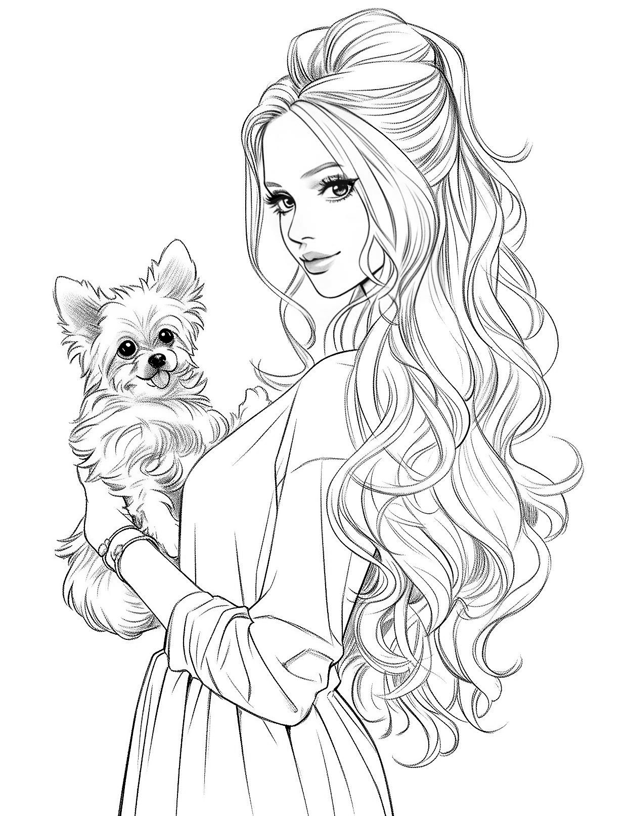 Barbie Coloring Book 47 Barbie Coloring Pages For Kids And Adults Free 