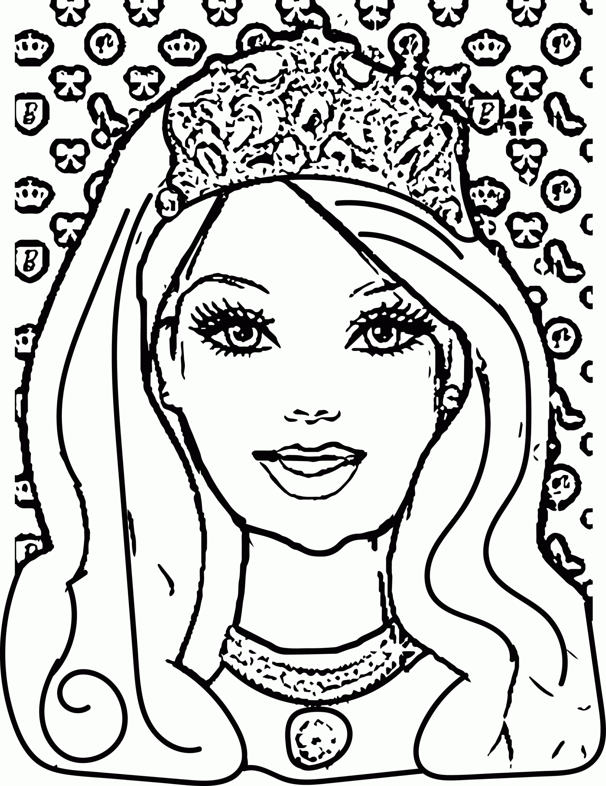 Barbie Coloring Sheets Printable