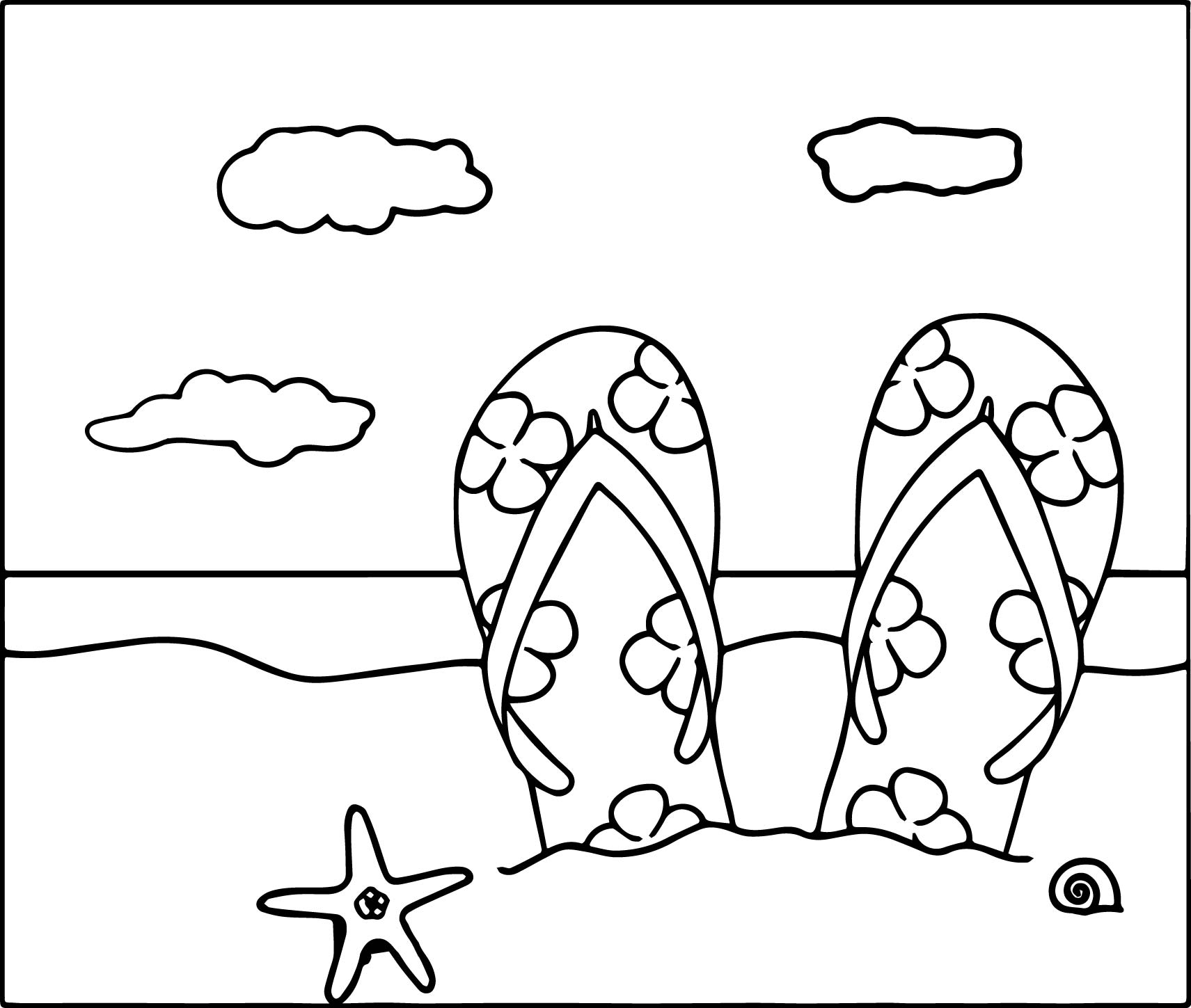 Beach Coloring Sheets Printable Summer Coloring Pages Printable Kids 