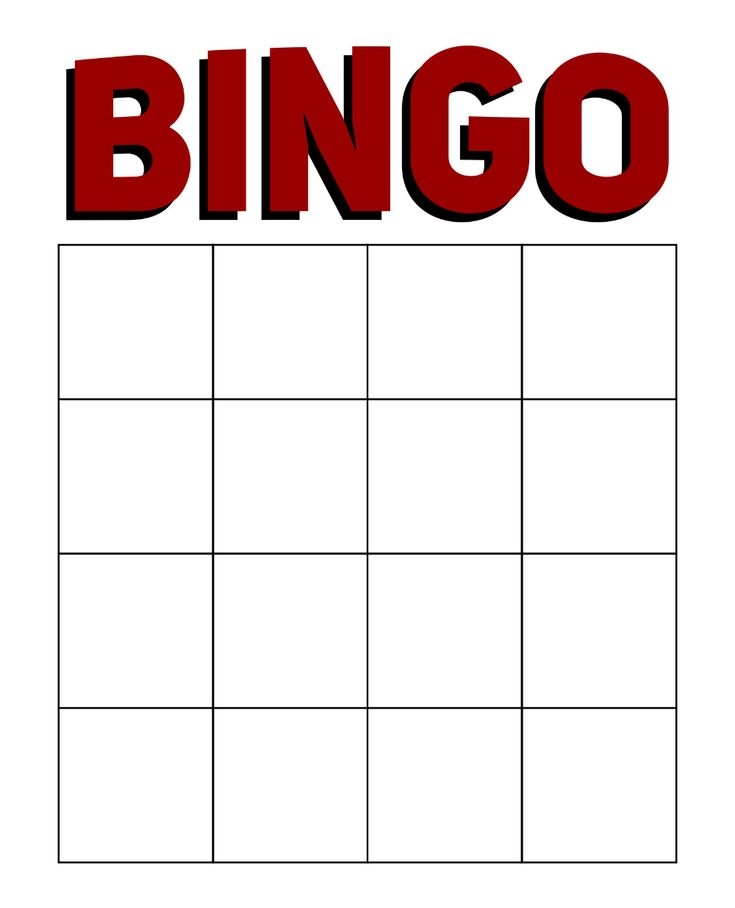 Bingo Sheets Printable Blank Printable New Year Banners