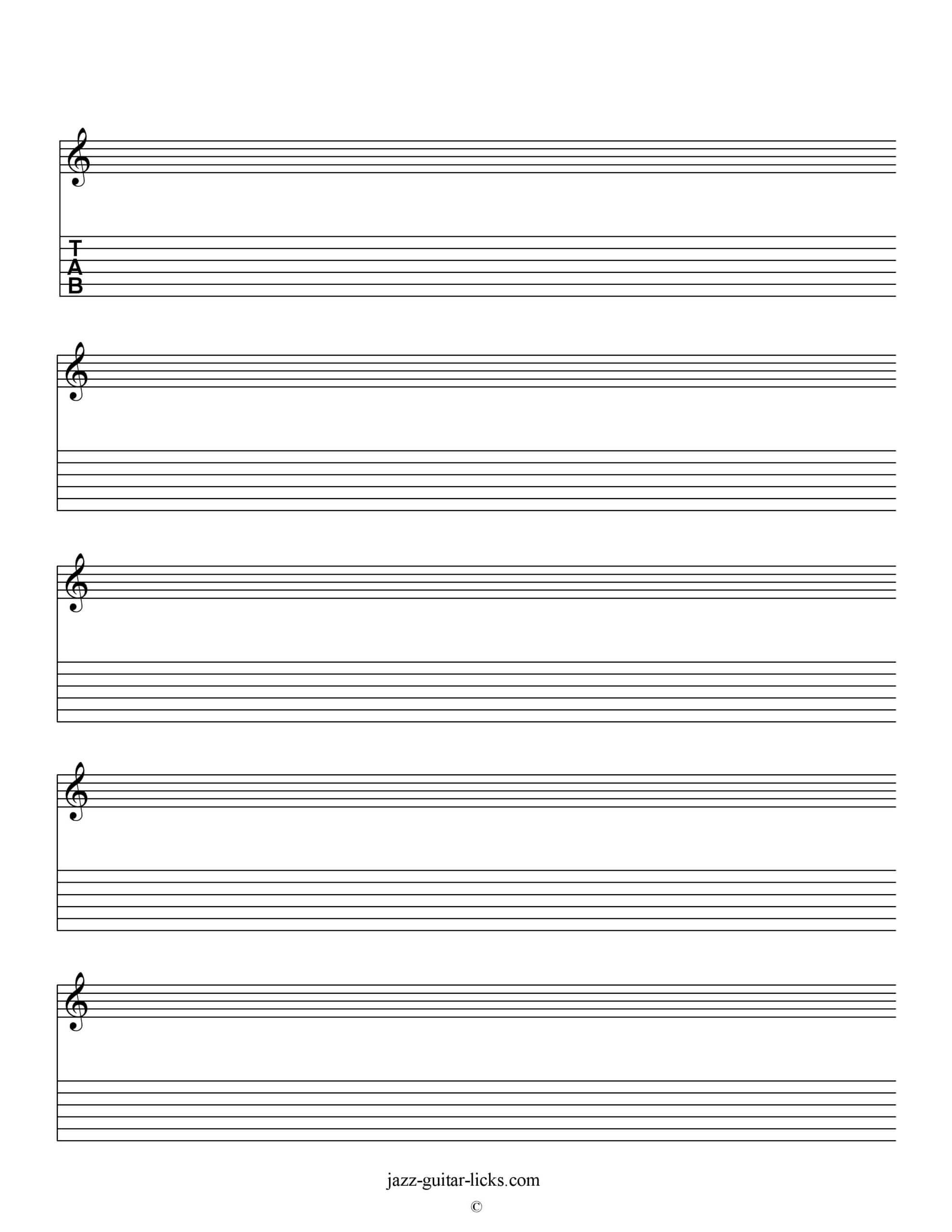 Blank Music Sheets Printable Free Printable Online