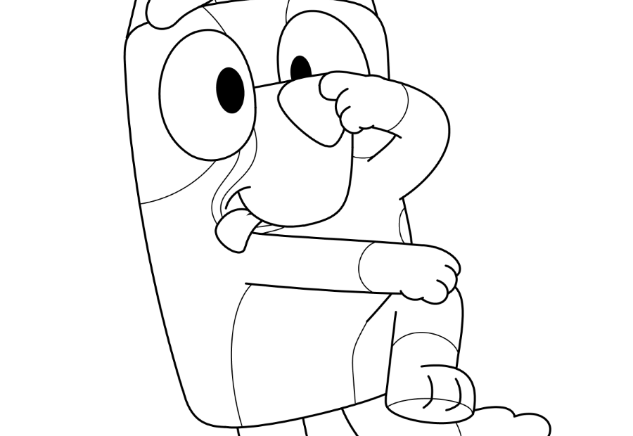 Bluey Coloring Pages Print And Color