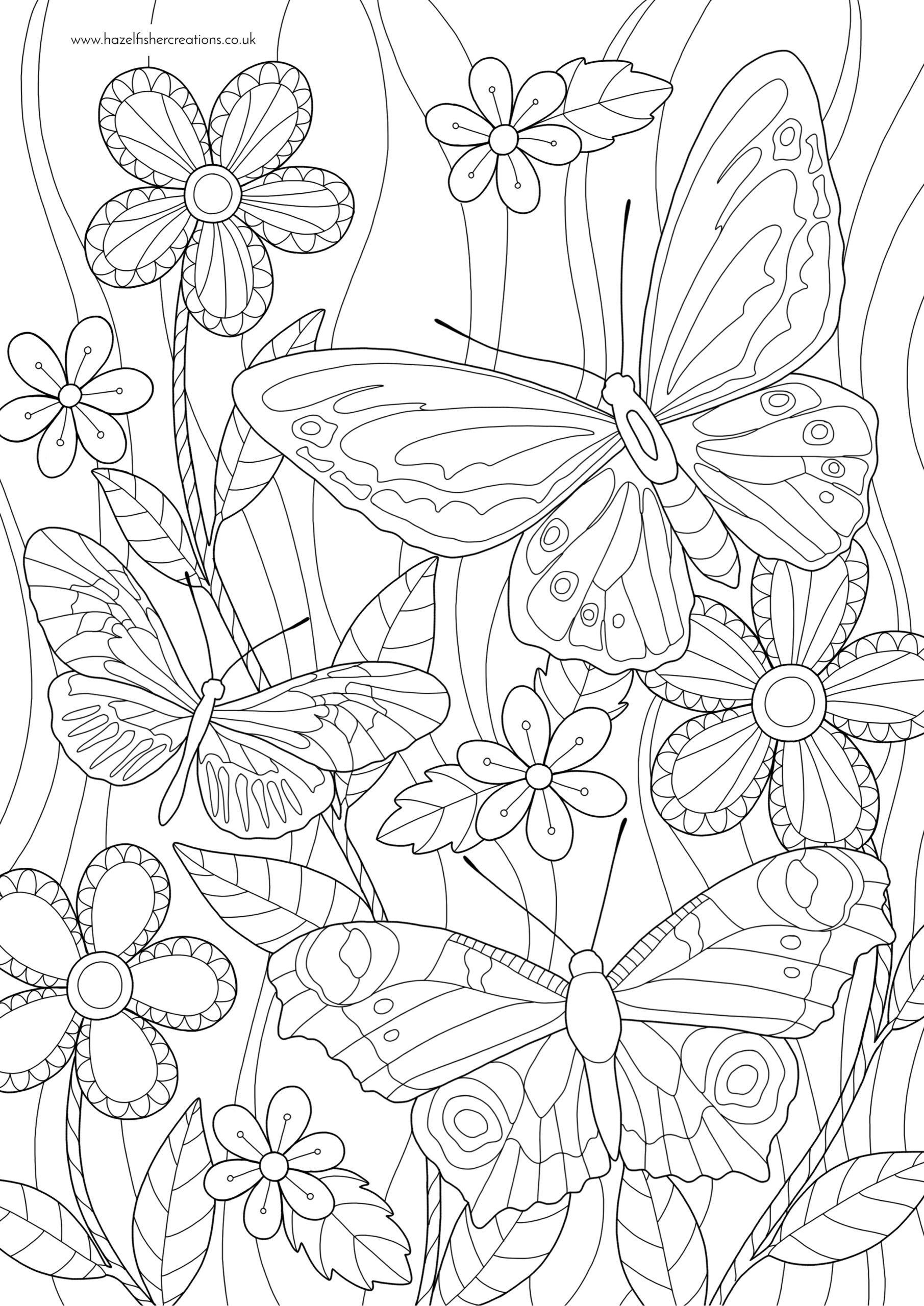 Butterfly Coloring Sheet Free Printable Prntbl 