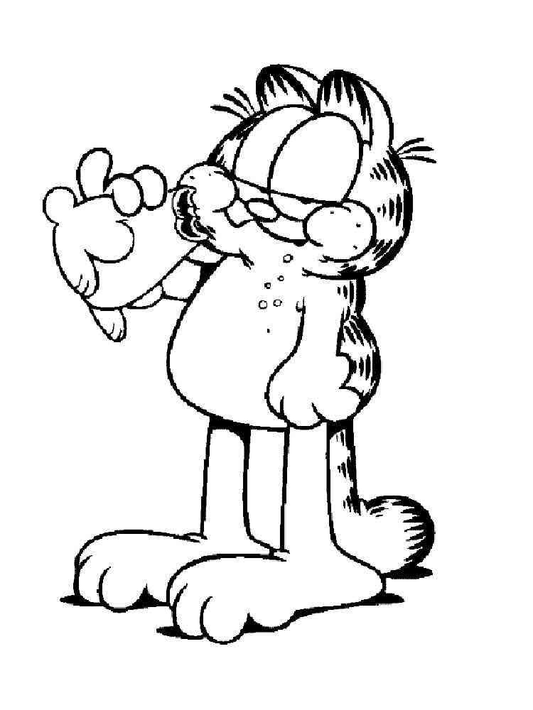 Cartoon Printable Coloring Sheets