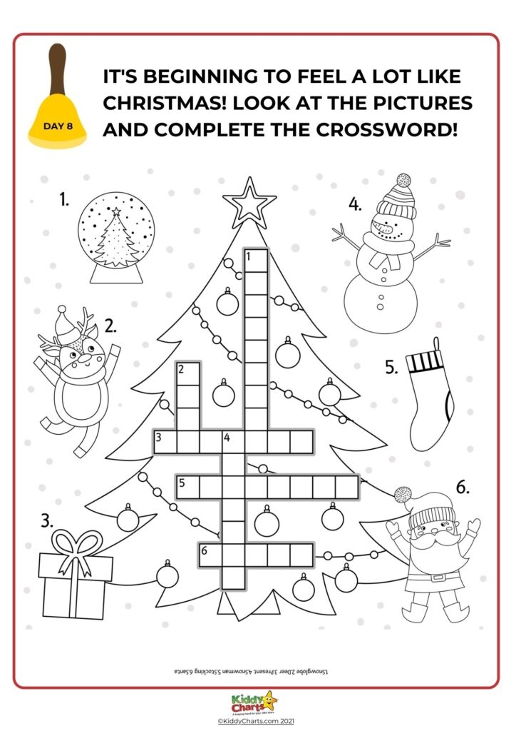 Christmas Activity Sheets 25 Days Of Kids Activities Worksheets 