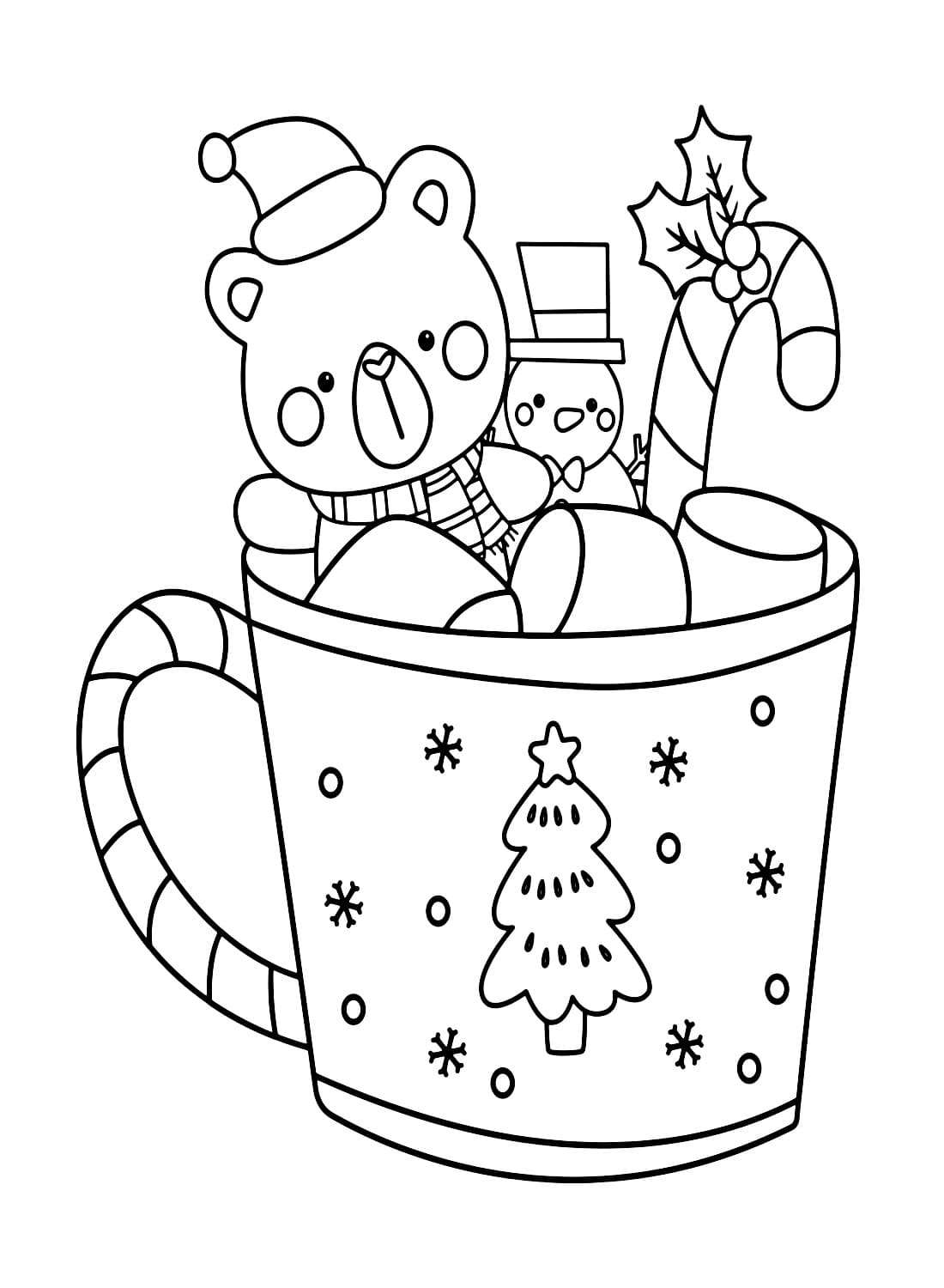 Christmas Coloring Contest Pages Coloring Pages