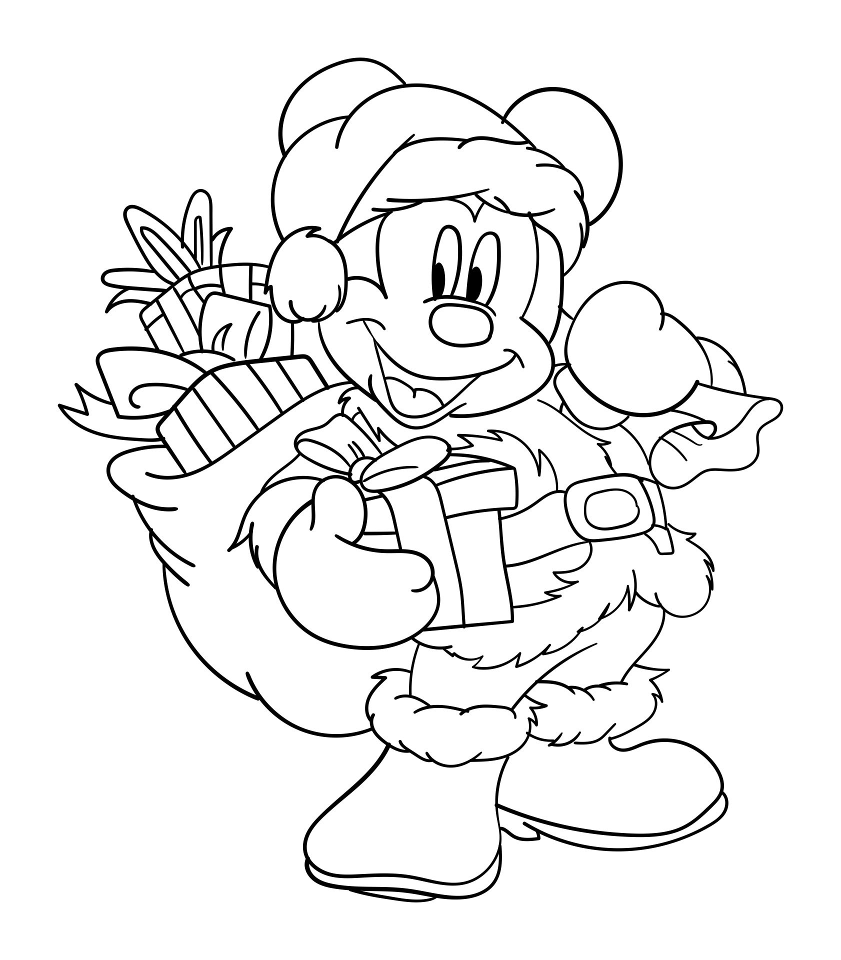 Christmas Coloring Sheets Disney 10 Free PDF Printables Printablee