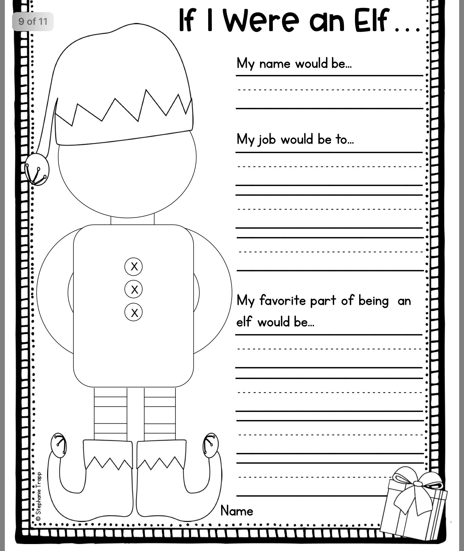 Christmas Printable Activity Sheets
