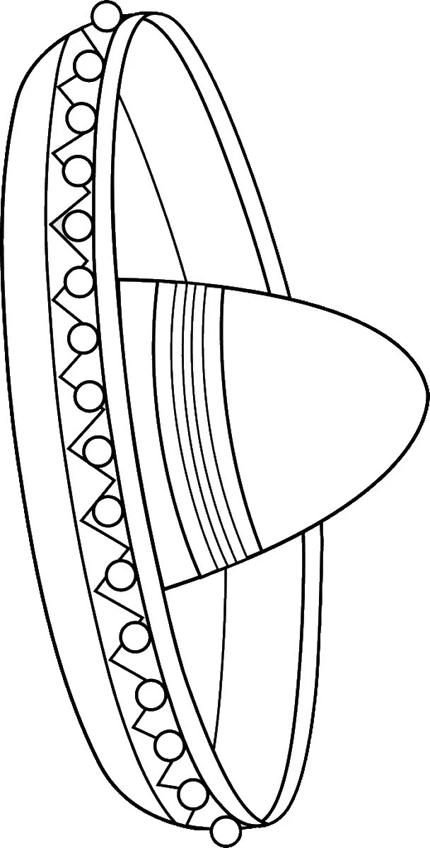 Cinco De Mayo Printable Coloring Pages