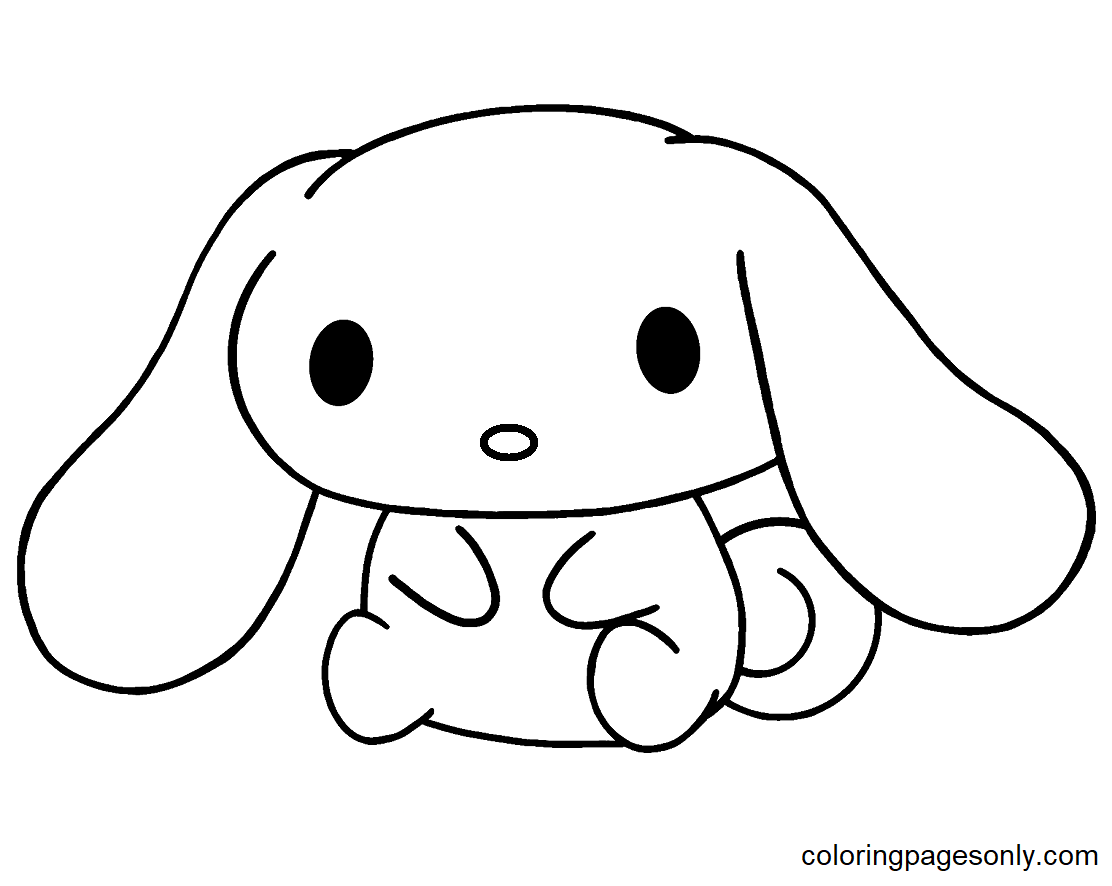 Cinnamoroll Coloring Page Free Printable Free Printable Coloring Pages