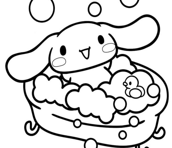 Cinnamoroll Coloring Pages Coloring Home