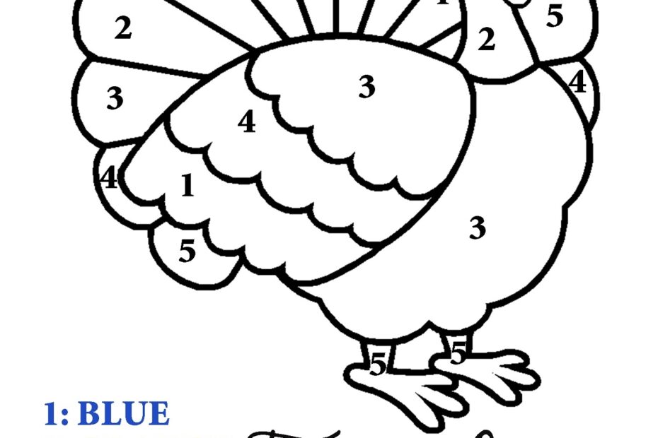 Color By Numbers Sheets Printable Activity Shelter