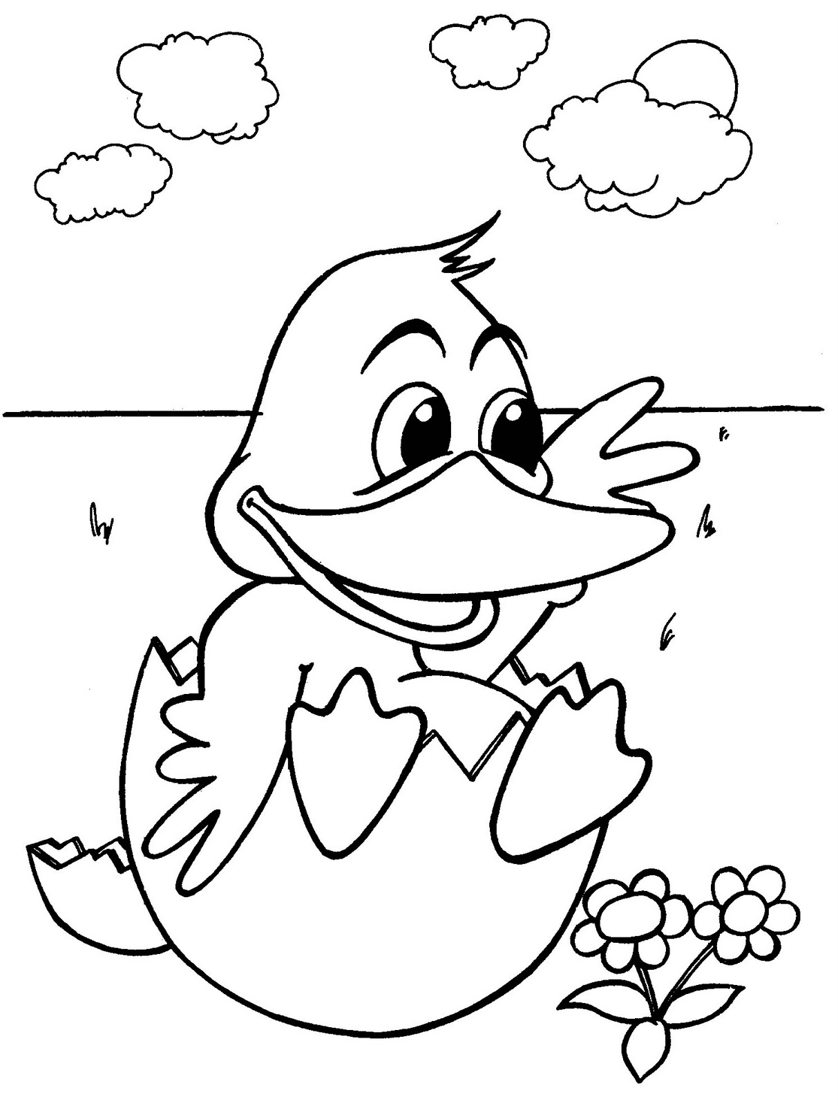 Coloring Baby Animals Coloring Pages
