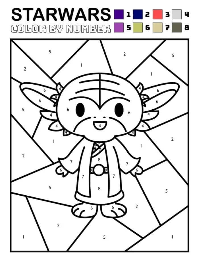 Coloring By Number Coloring Pages ColoringLib