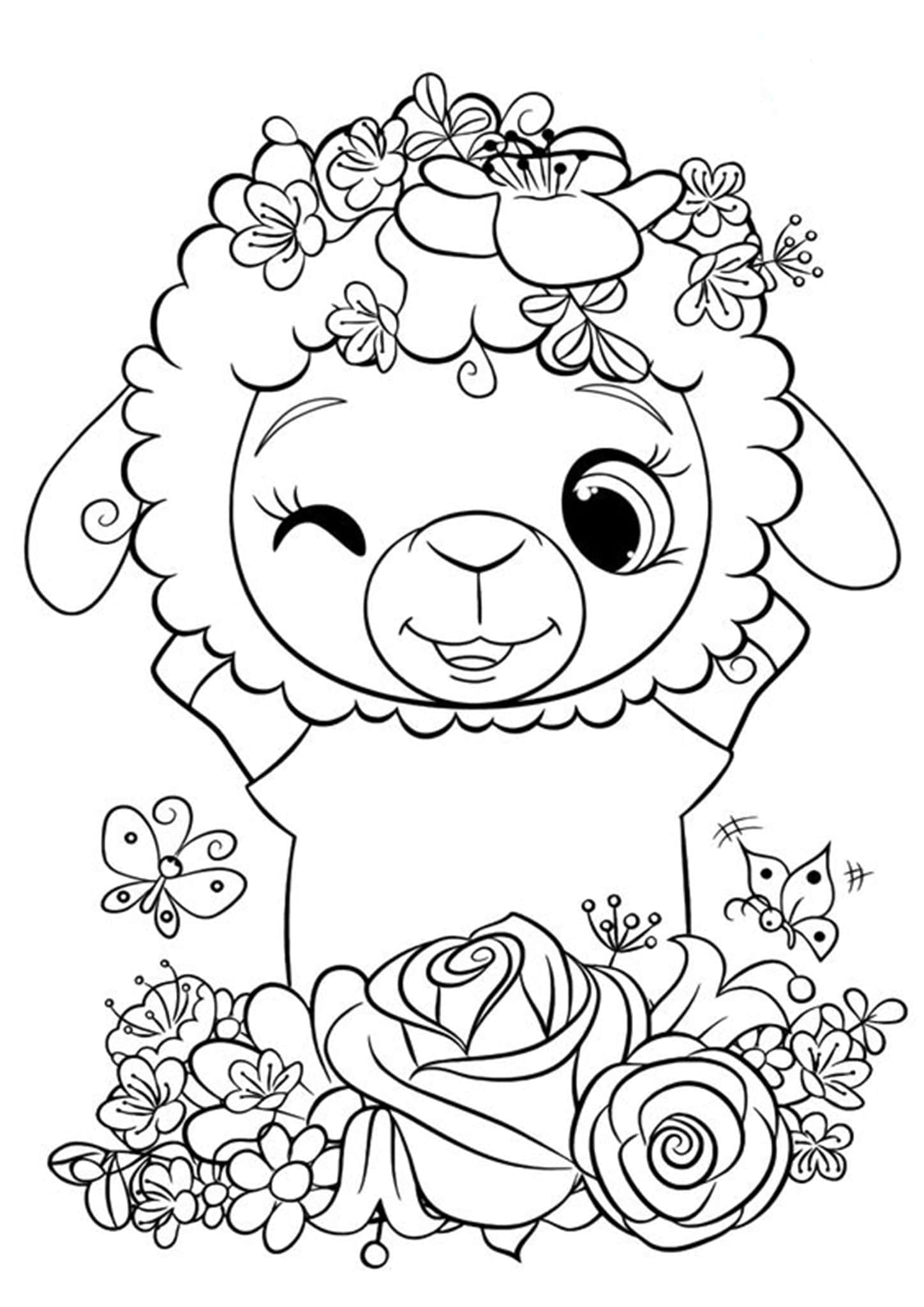 Coloring Page Cute