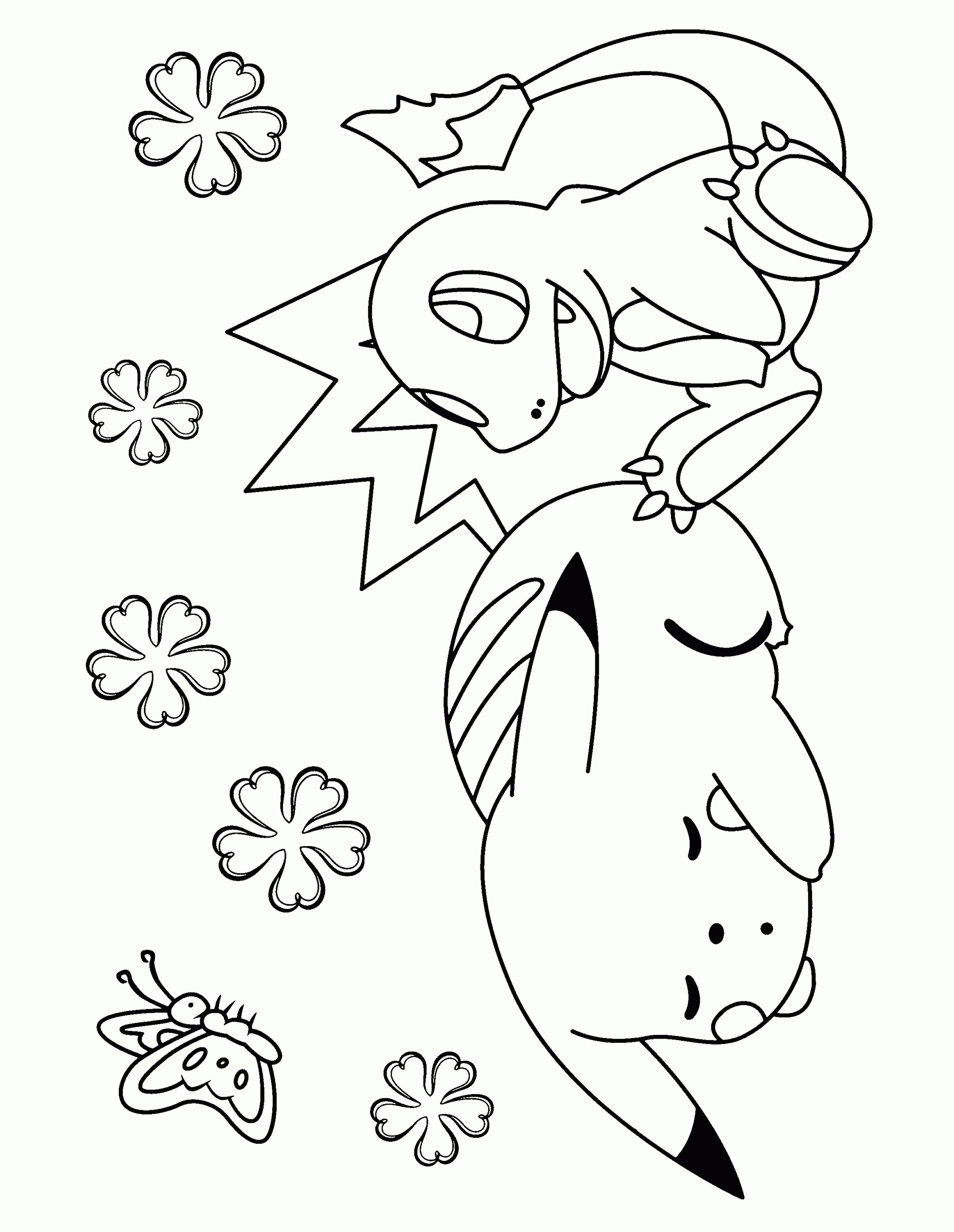 Coloring Page Pokemon Coloring Pages 78