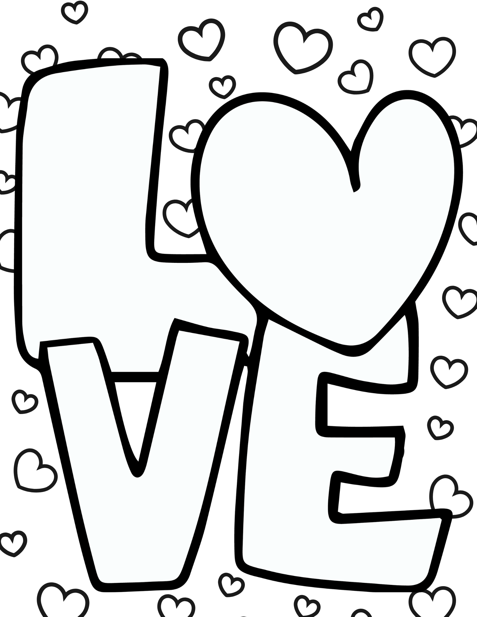 Coloring Printable Pages For Adults Free Printable Love Coloring Pages 