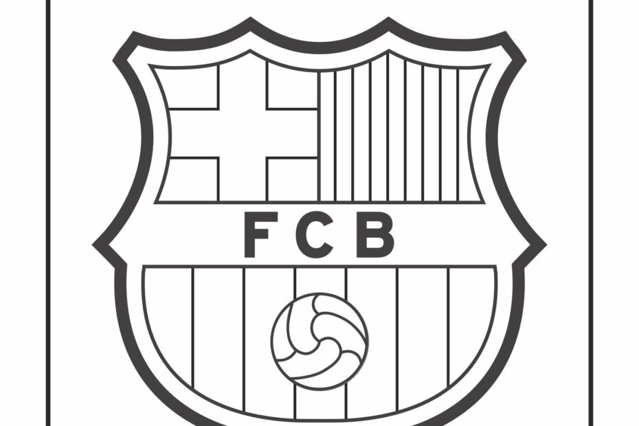 Cool Coloring Pages FC Barcelona Coloring Pages Archives Cool