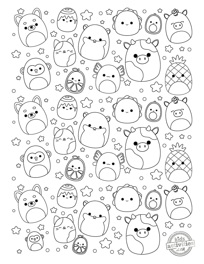 Cute Coloring Sheets Printable Prntbl concejomunicipaldechinu gov co