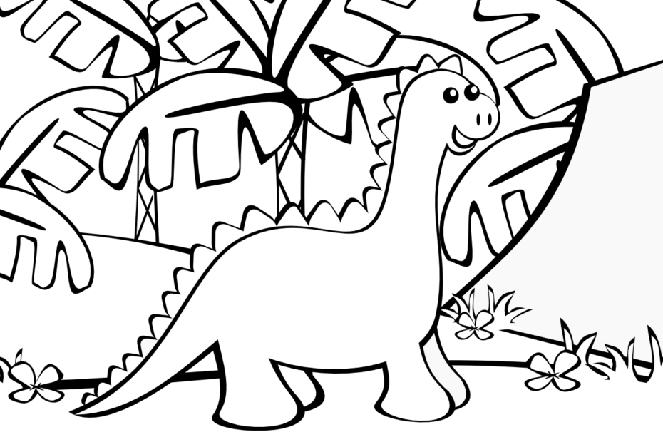 Dinosaur Coloring Pages