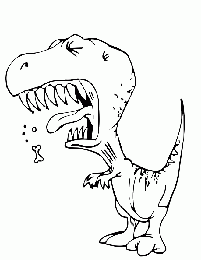 Dinosaur Coloring Pages Kids Coloring Home