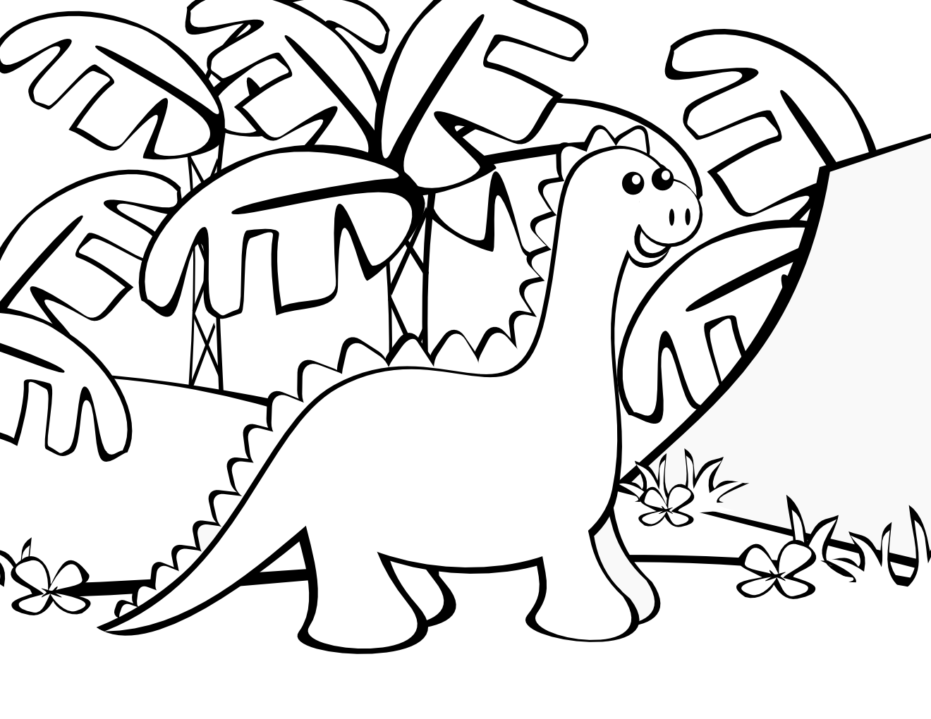 Dinosaur Coloring Pages