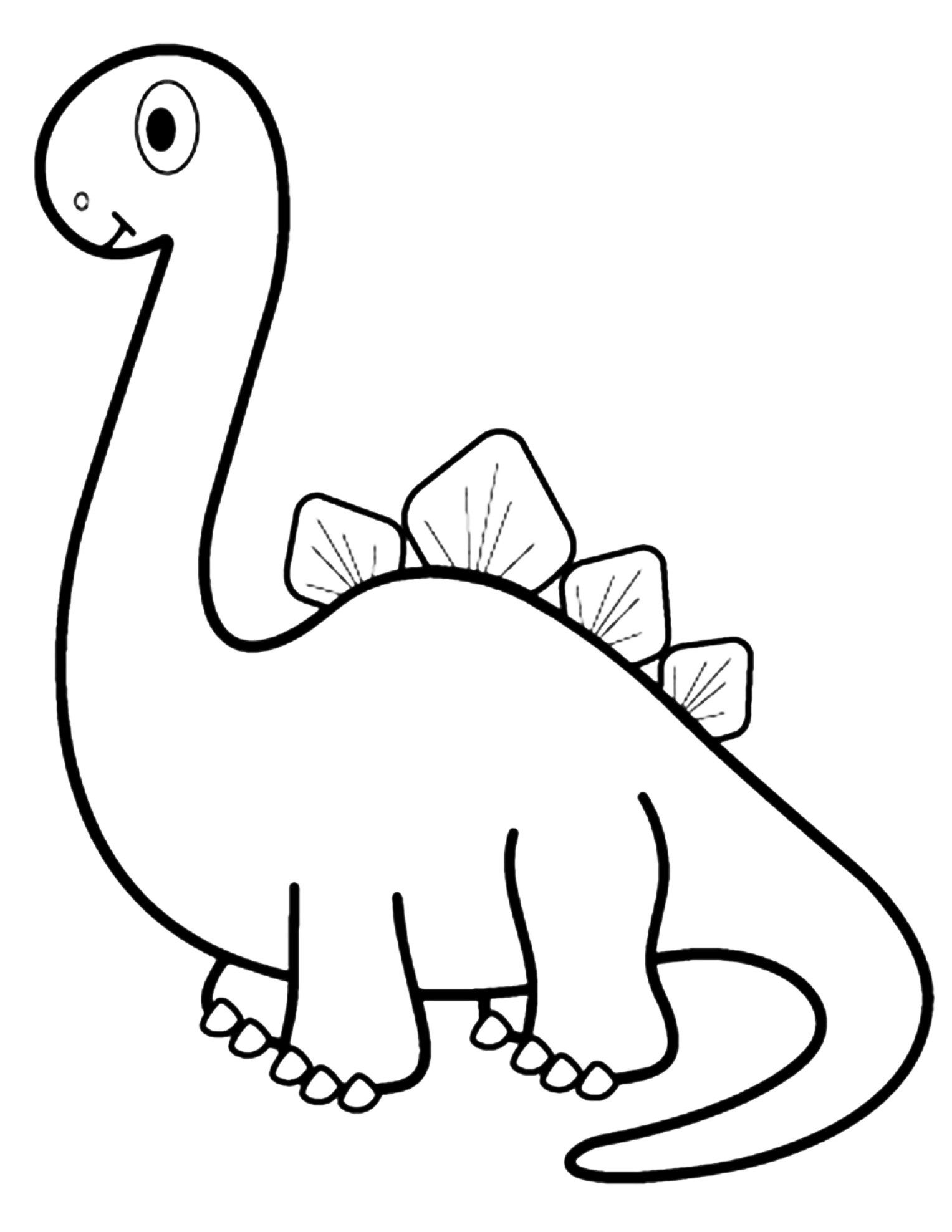 Dinosaur Coloring Sheet Printable Printable Calendars AT A GLANCE