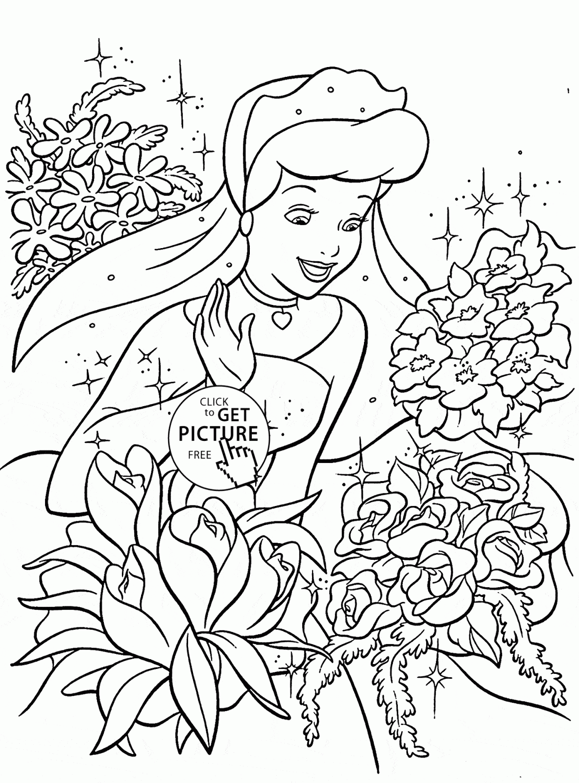 Disney Princess Coloring Sheets Printable