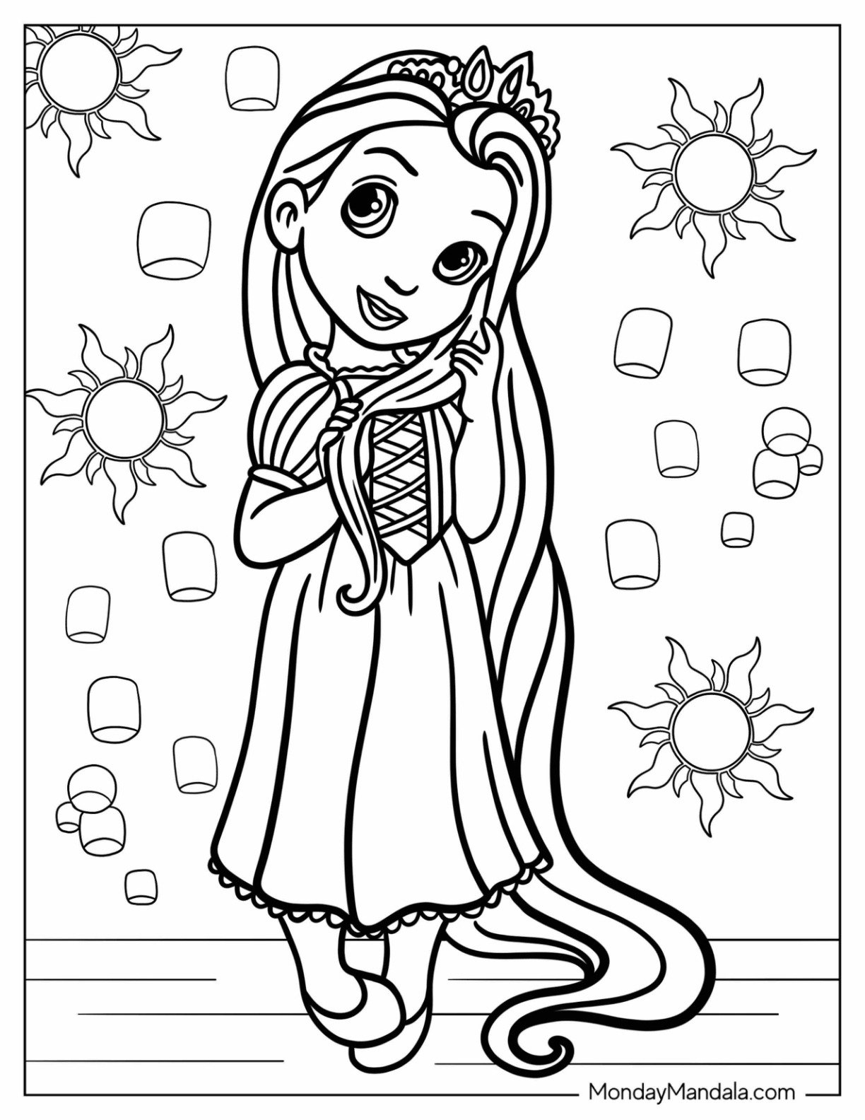 Disney Princess Pictures Coloring Pages Free Printable Infoupdate