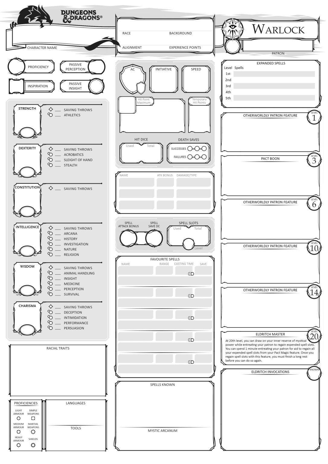 Dnd 2024 Character Sheet Printable Tate Jaquelyn