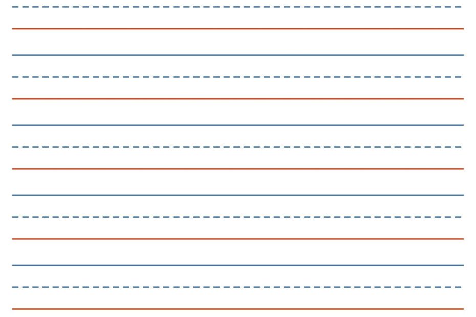 Downloadable Printable Kindergarten Writing Paper Get What You Need