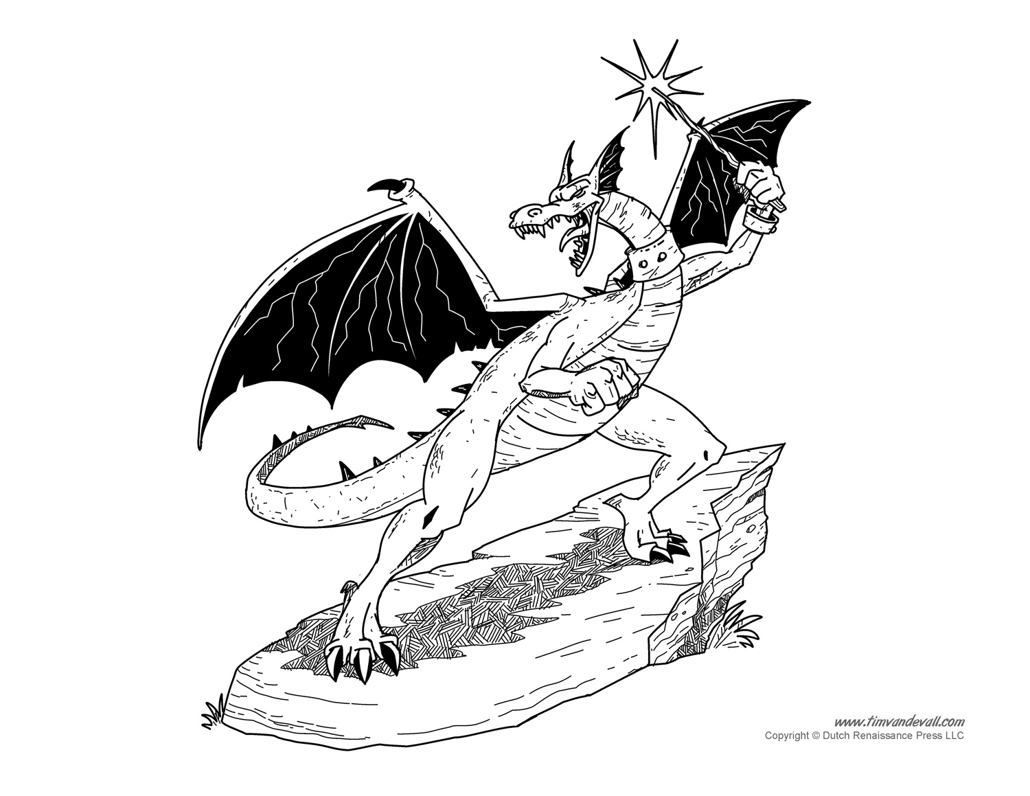 Dragon Coloring Pages Tim 39 s Printables