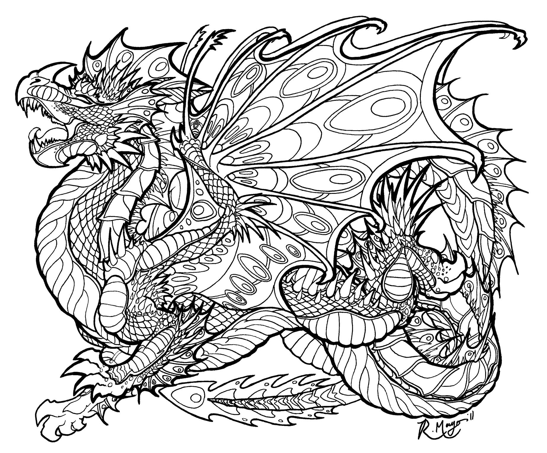 Dragon Printables Coloring Sheets Printable Words Worksheets