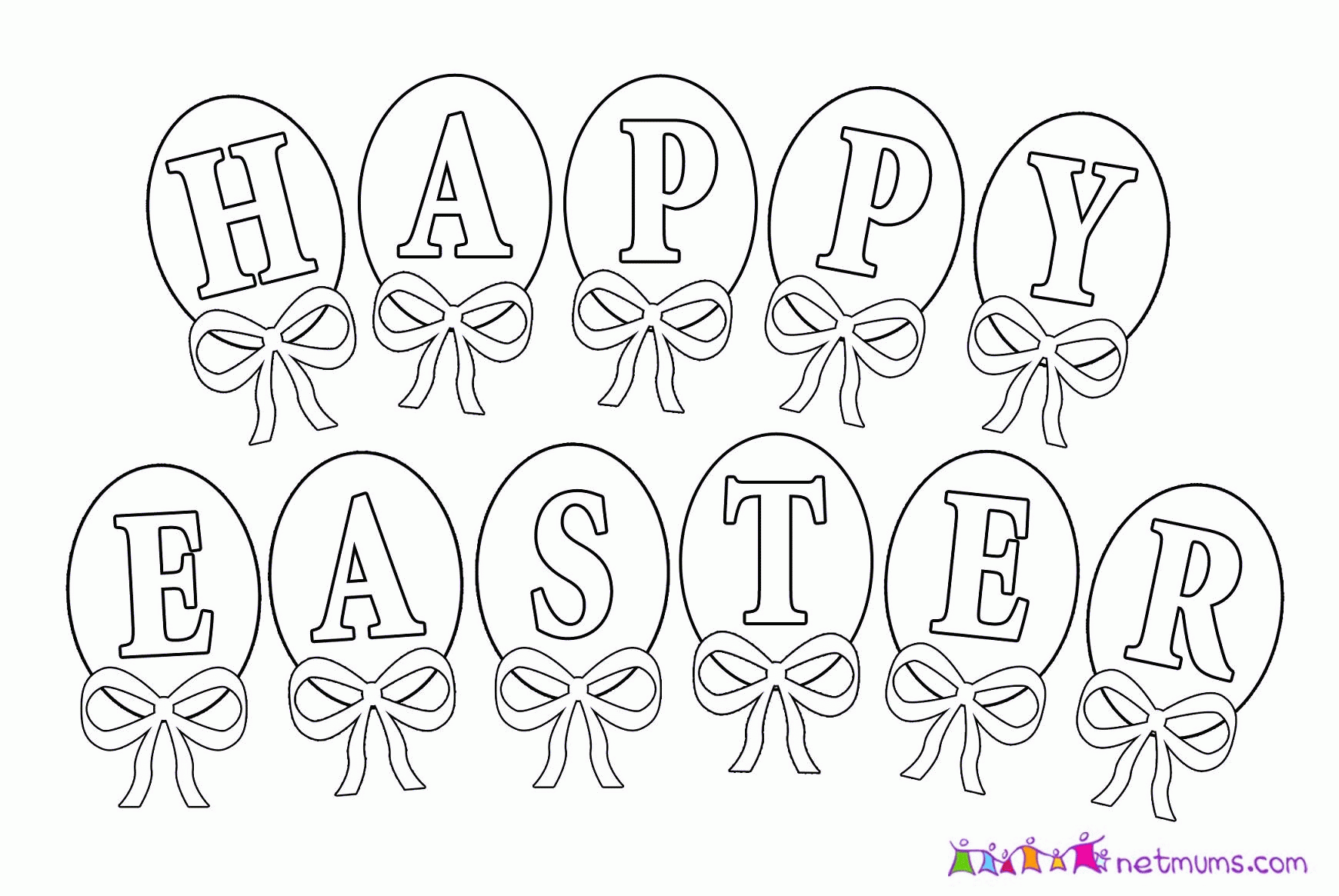 Easter Coloring Pages Pdf Coloring Home
