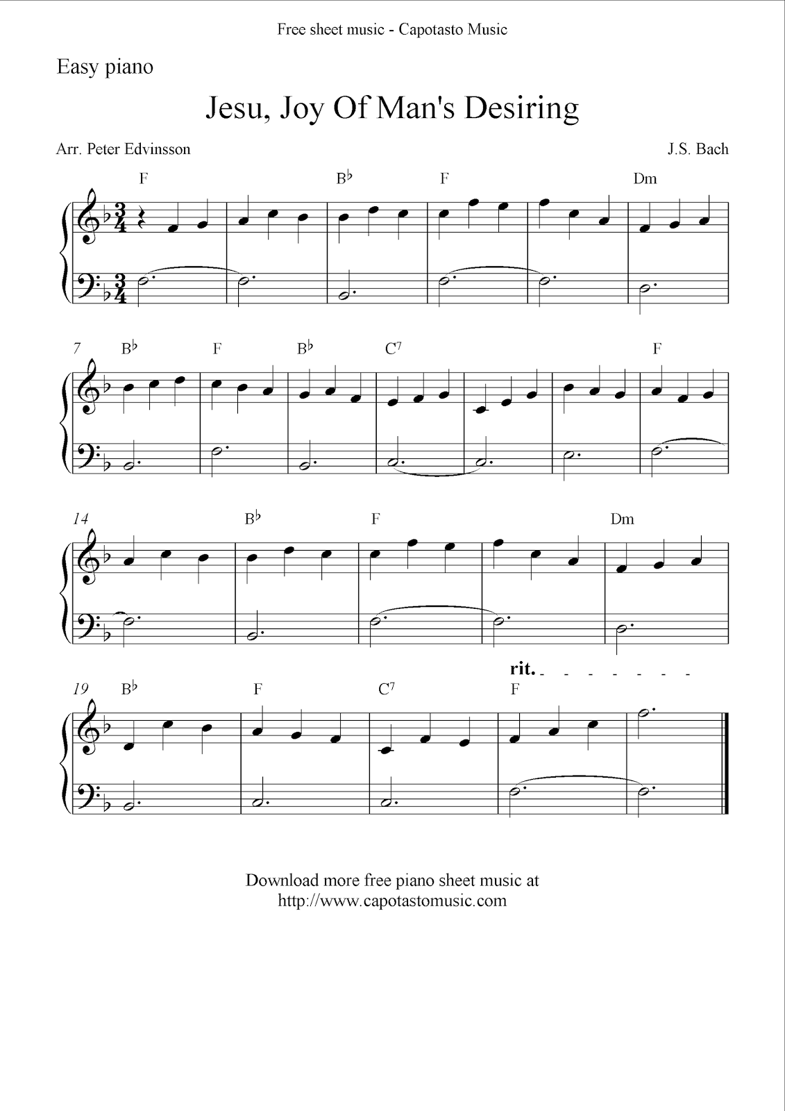 Easy Printable Piano Sheet Music Printable New Year Banners
