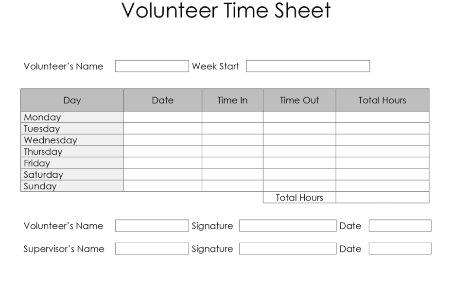 Employee Printable Time Sheets Printable Words Worksheets